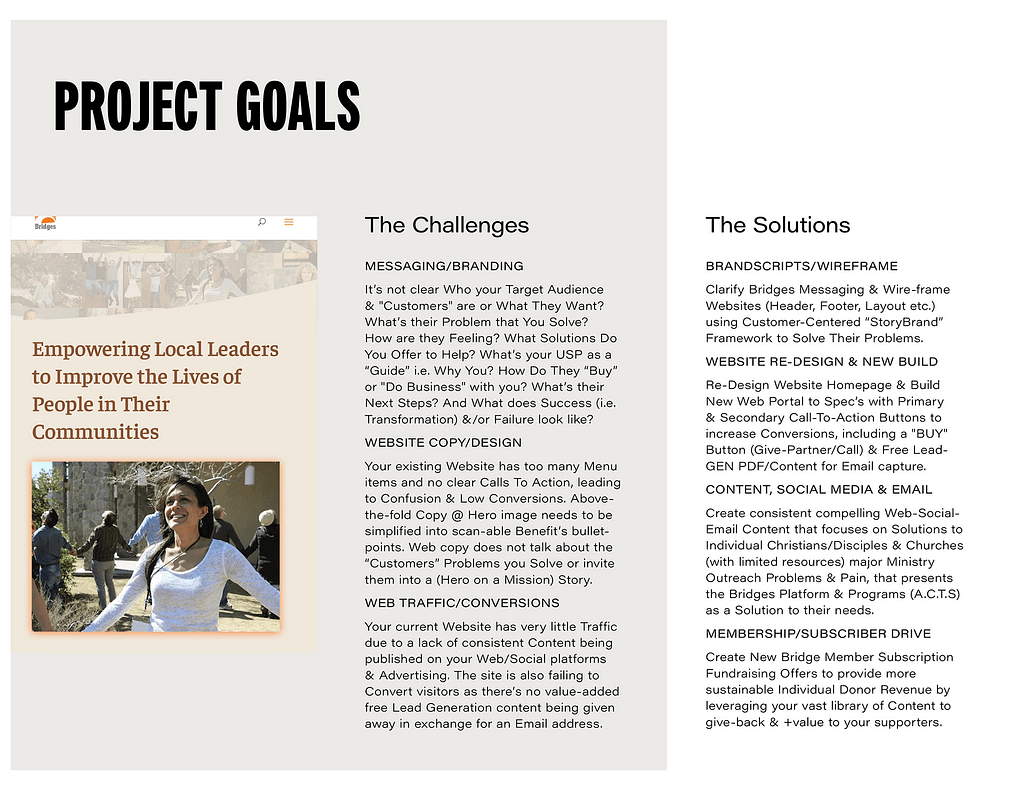 marketing proposal goals non-profit