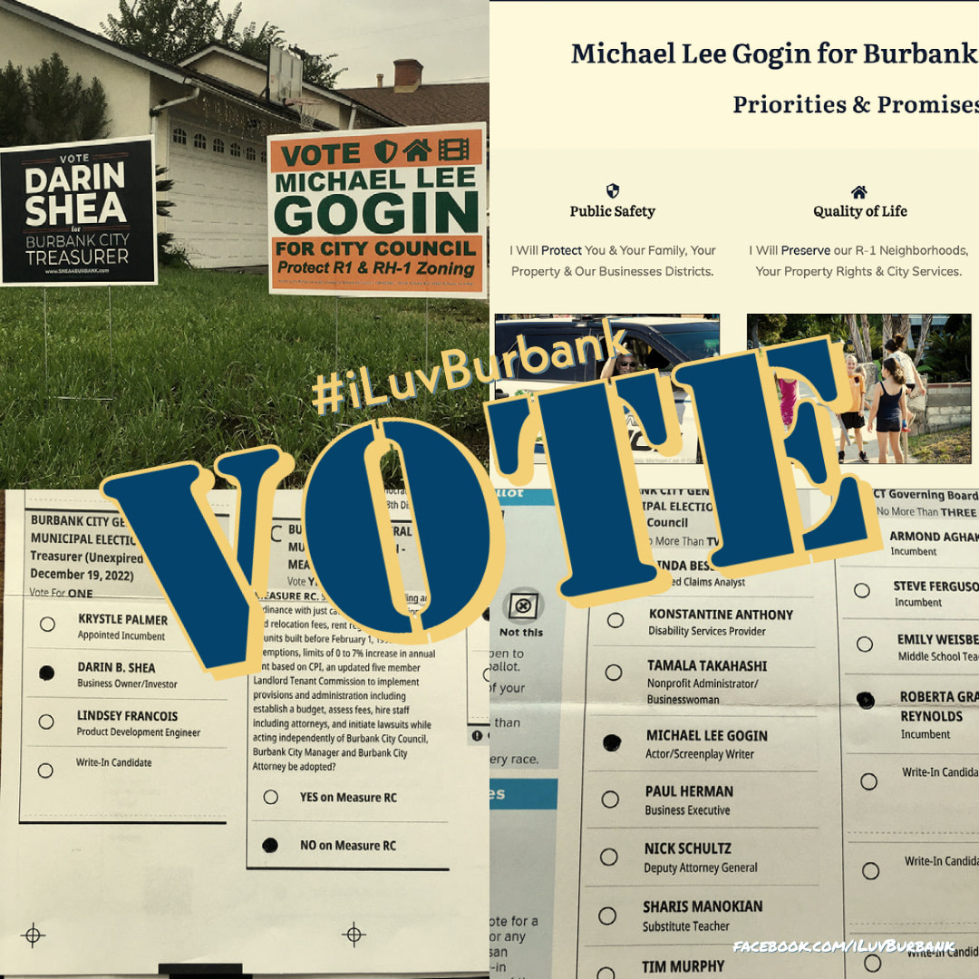 Gogin4Burbank political campaign marketing social media